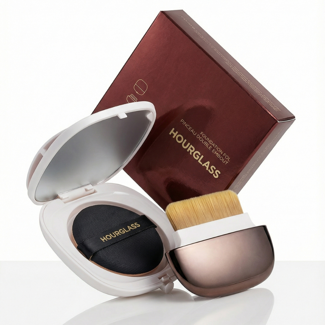 Hourglass Kompakt Taşınabilir Fondöten Fırçası