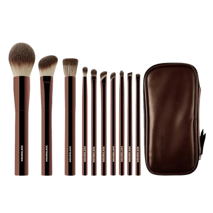 Hourglass Vegan Travel Ambient Brush Set – 10 Parça Vegan Seyahat Fırça Seti